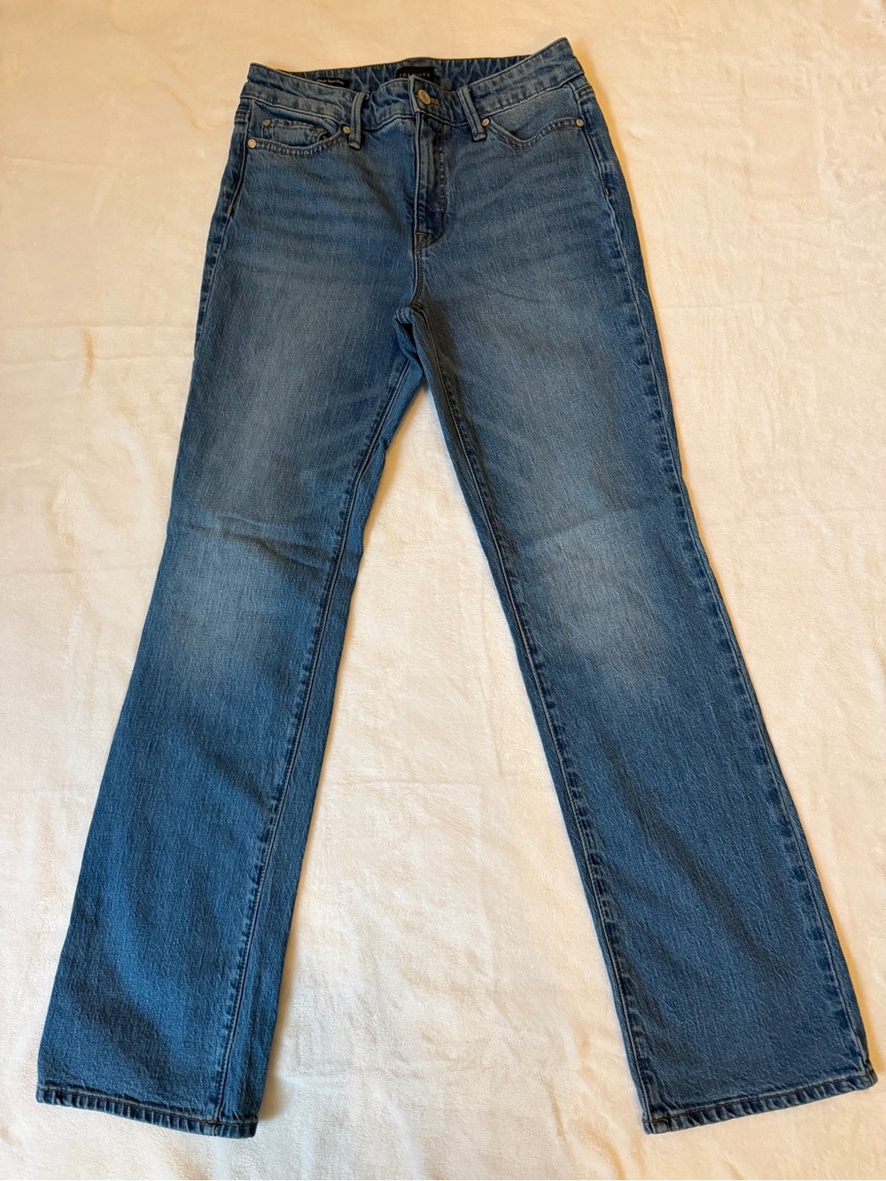 Talbots Women's Medium Wash Barely Bootcut Jeans